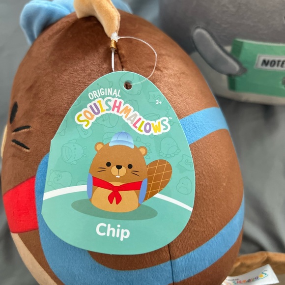 New 8” Chip the Beaver Squishmallows - Picture 10 of 11